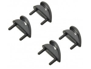 RC Plane Wing Tip Protector Corner x 4 - Black